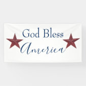 アメリカを祝福せよ 横断幕 (横)