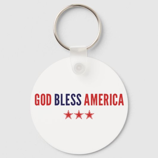 アメリカを祝福 キーホルダー (正面)