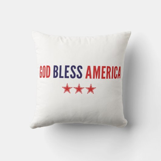 アメリカを祝福 クッション (裏面)