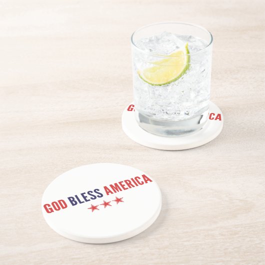 アメリカを祝福 コースター (側面)