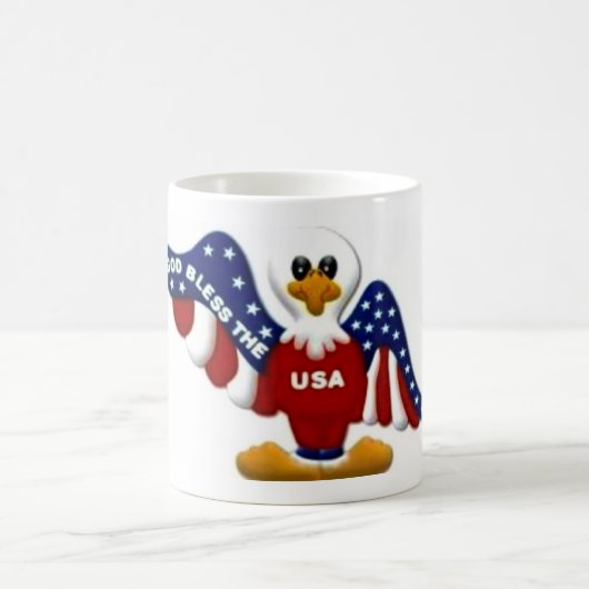 アメリカを祝福 コーヒーマグカップ (中央)