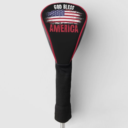 アメリカを祝福 ゴルフヘッドカバー (正面)