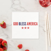 アメリカを祝福 スタンダードカクテルナプキン (インサイチュ)