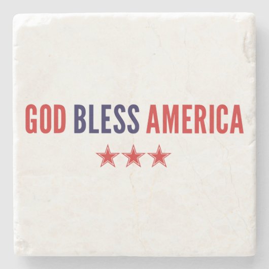 アメリカを祝福 ストーンコースター (正面)