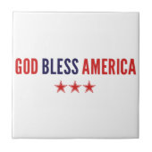 アメリカを祝福 タイル (正面)