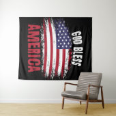 アメリカを祝福 タペストリー (インサイチュ(横))