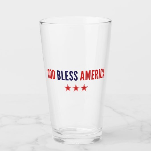 アメリカを祝福 タンブラーグラス (正面)