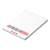 アメリカを祝福 ノートパッド (回転)