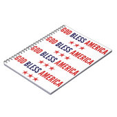 アメリカを祝福 ノートブック (左側)