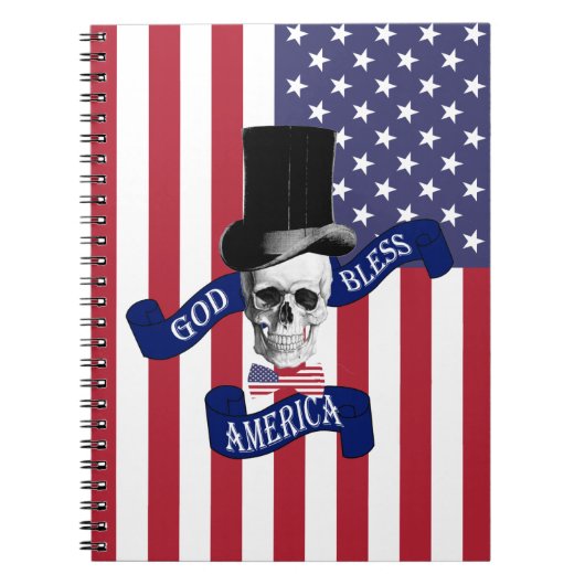 アメリカを祝福 ノートブック (正面)