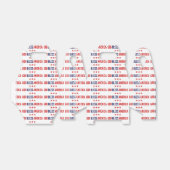 アメリカを祝福 フェイバーボックス (折り畳みなし)