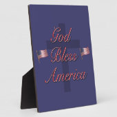 アメリカを祝福 フォトプラーク (側面)