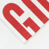 アメリカを祝福 フリースブランケット (角)