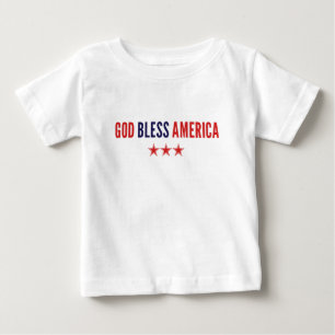 アメリカを祝福 ベビーTシャツ