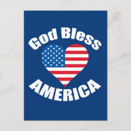 アメリカを祝福 ポストカード