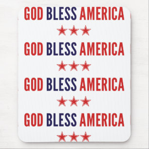 アメリカを祝福 マウスパッド