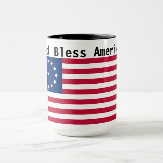 アメリカを祝福 マグカップ (中央)