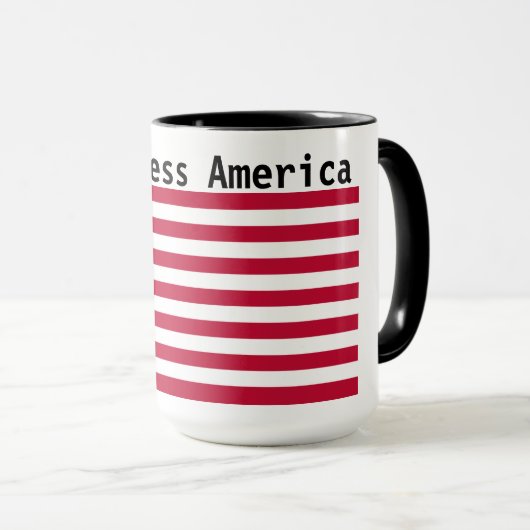 アメリカを祝福 マグカップ (正面右)