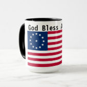 アメリカを祝福 マグカップ (正面左)