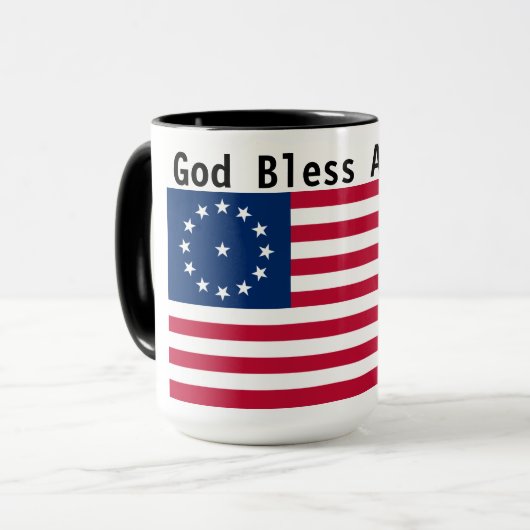 アメリカを祝福 マグカップ (正面左)