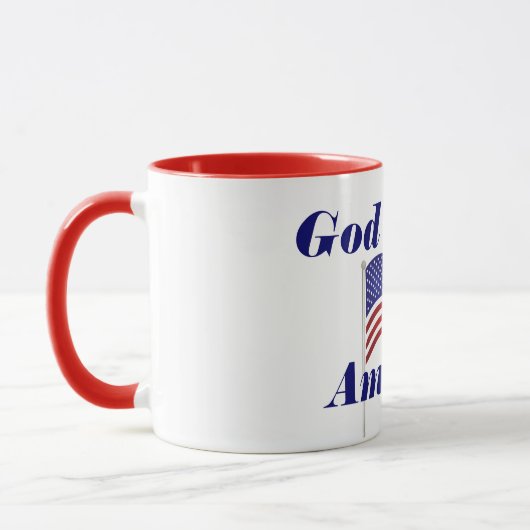 アメリカを祝福 マグカップ (左)