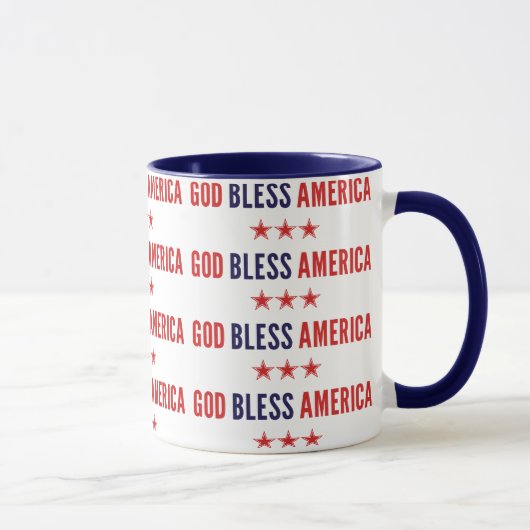 アメリカを祝福 マグカップ (右)