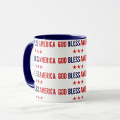 アメリカを祝福 マグカップ (正面左)