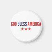 アメリカを祝福 マグネット (正面)