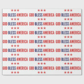 アメリカを祝福 ラッピングペーパー (フラット)