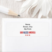 アメリカを祝福 ラベル (インサイチュ)
