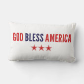 アメリカを祝福 ランバークッション (裏面)