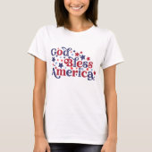 アメリカを祝福 Tシャツ (正面)