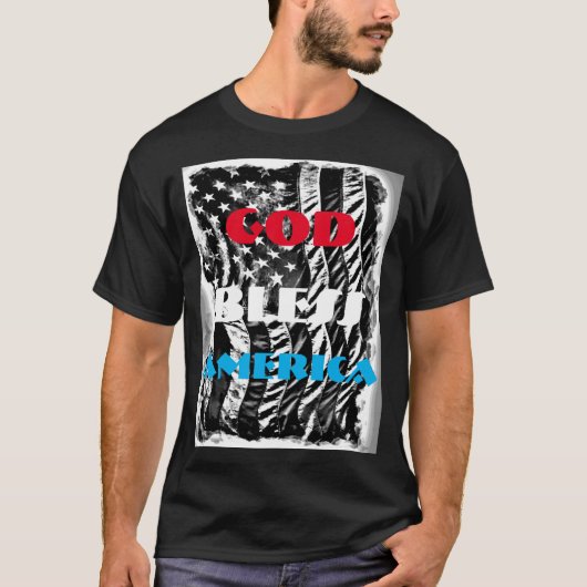 アメリカを祝福 Tシャツ (正面)