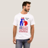 アメリカを祝福 Tシャツ (正面フル)