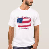 アメリカを祝福 Tシャツ (正面)