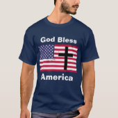 アメリカを祝福 Tシャツ (正面)