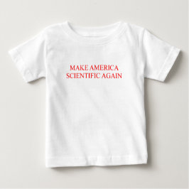 アメリカを科学に再度して下さい ベビーTシャツ