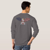 アメリカを素晴らしい保ちます! Tシャツ (裏面フル)
