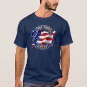 アメリカを素晴らしい保って下さい! 2020年のスローガンのTシャツを切札で取って下さい Tシャツ (正面)