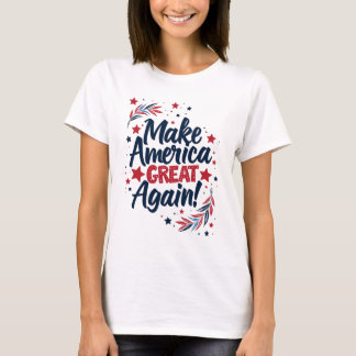 アメリカを素晴らし作れ! Tシャツ