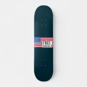 アメリカを自由にスケート スケートボード (正面)