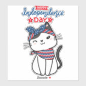 アメリカを自由に ハッピーフォース・オブ・ジュライ シール (シート)