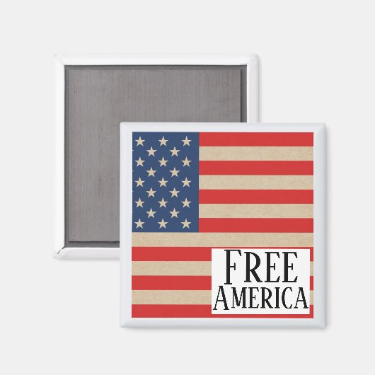 アメリカを自由に マグネット (正面/裏面)