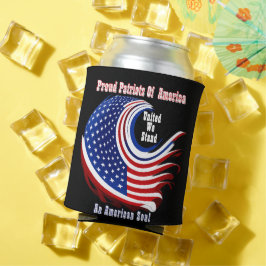 アメリカを誇りに思う愛国者たち 缶クーラー