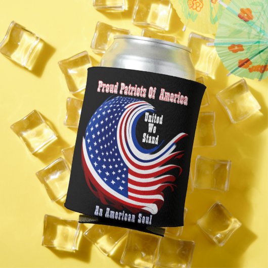 アメリカを誇りに思う愛国者たち 缶クーラー (インサイチュ 夏)