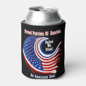 アメリカを誇りに思う愛国者たち 缶クーラー (缶正面)