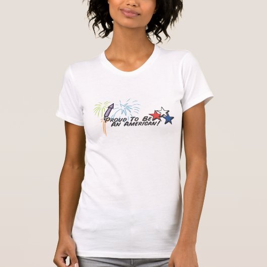 アメリカを誇りに思う気持ちを表現 Tシャツ (正面)