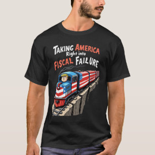 アメリカを財政破綻に導くTRUMP Tシャツ