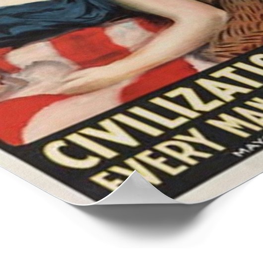 アメリカを起こせ! ポスター (角)