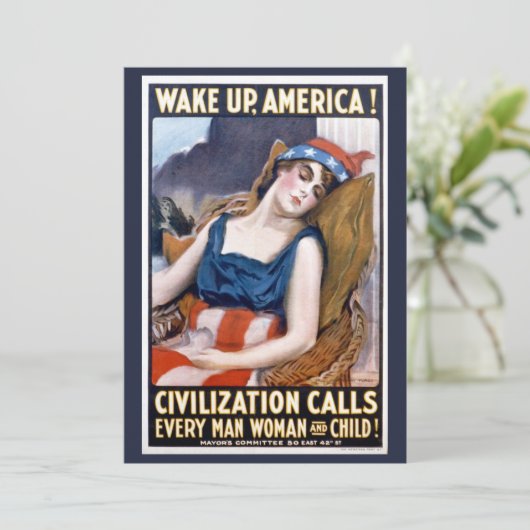 アメリカを起こせ!ヴィンテージ愛国自由芸術 (スタンド正面)